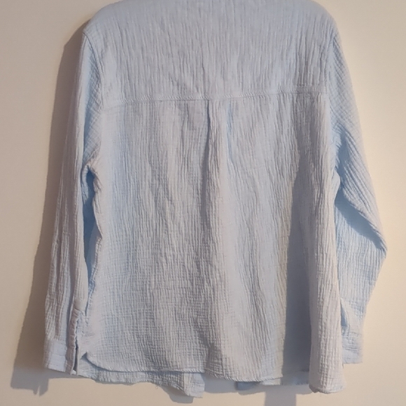 Light Blue Woman Shirt - Picture 3 of 3